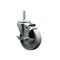 Service Caster 4 Inch Semi Steel Wheel Swivel 34 Inch Threaded Stem Caster with Brake SCC SCC-TS20S414-SSS-TLB-34212 - alternate 1